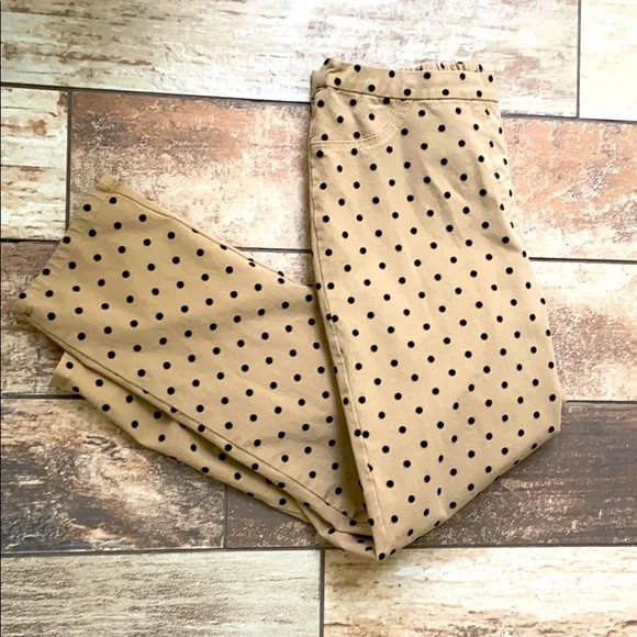 Isaac Mizrahi Polka Dot Pants 12 - Picture 2 of 8